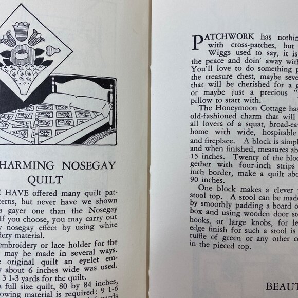 101 Patchwork Patterns Quilting Book By Ruby McKim - Picture 4 of 6